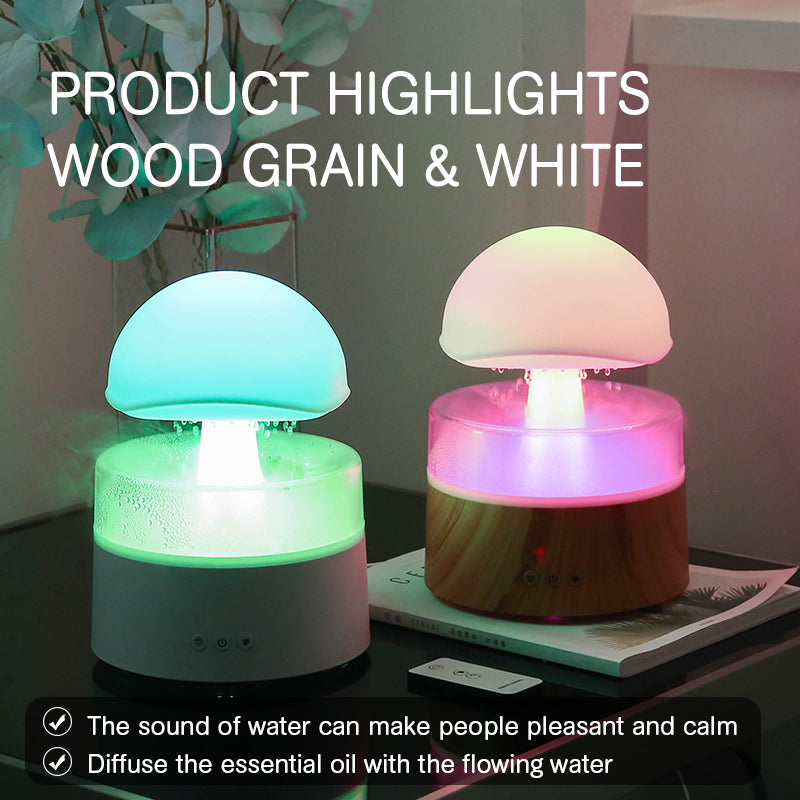 rain cloud humidifier, New Rain Cloud Humidifier Aromatherapy Machine Air Humidifier Ultrasonic Aroma Diffuser