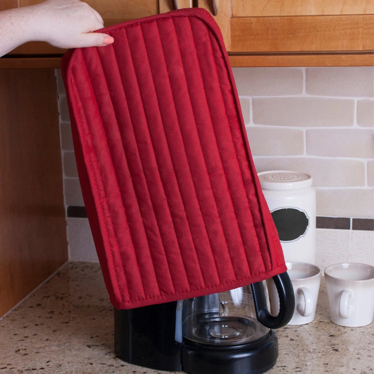 Coffeemaker Kitchen Appliance Cover Coffeemaker Kitchen Appliance Cover (APPLIANCE NOT INCLUDED), Paprika
