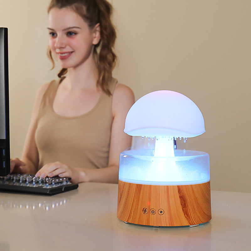 , rain cloud humidifierNew Rain Cloud Humidifier Aromatherapy Machine Air Humidifier Ultrasonic Aroma Diffuser