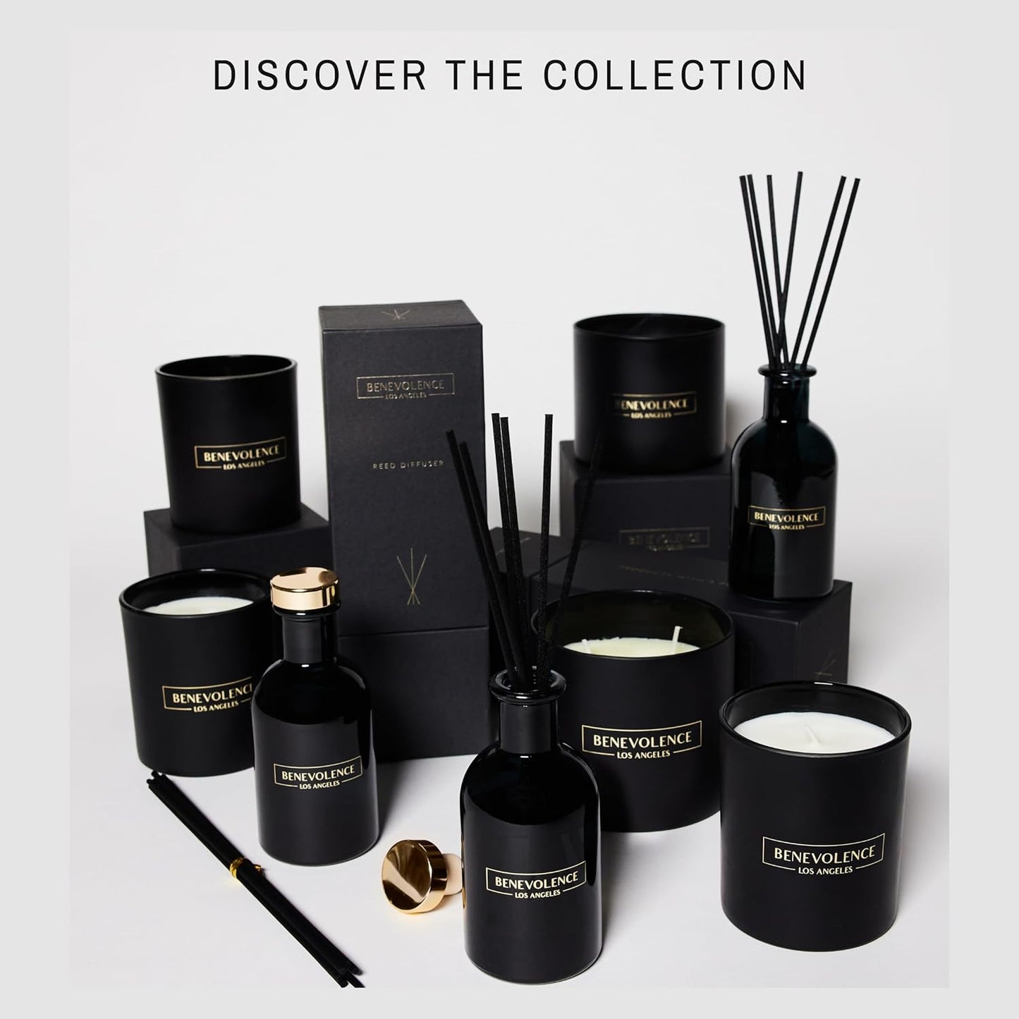 Reed Diffusers for Home Reed Diffusers for Home, Reed Diffusers for Home, Rose & Sandalwood Relaxing Fragrance | Aromatherapy Reed Diffuser Sticks with Gift Box, Scented Sticks for Bathroom | Home Décor